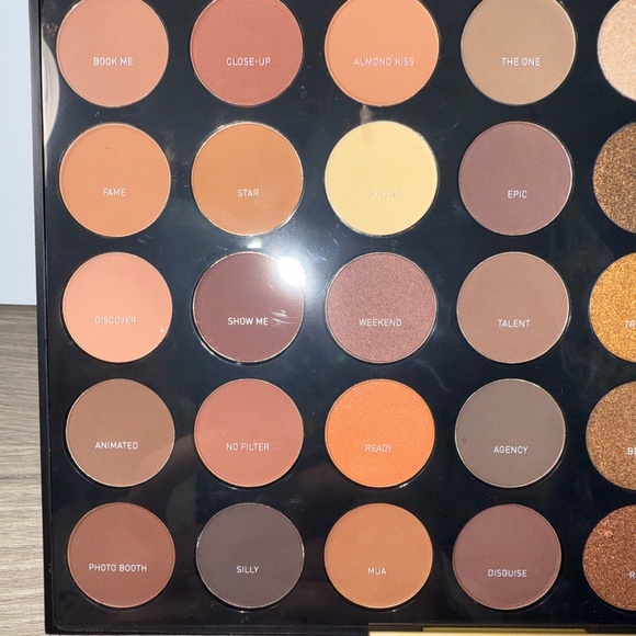 Morphe 35R Ready Set Gold Eyeshadow 35 Shades Palette Matte Shimmer Neutral NIB - Picture 13 of 16